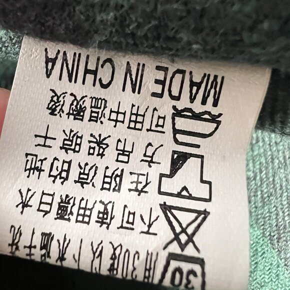 Cat Cloak Cape Ears Tail Cosplay Womens SMALL Wool Blue Green Plaid - Picture 9 of 9